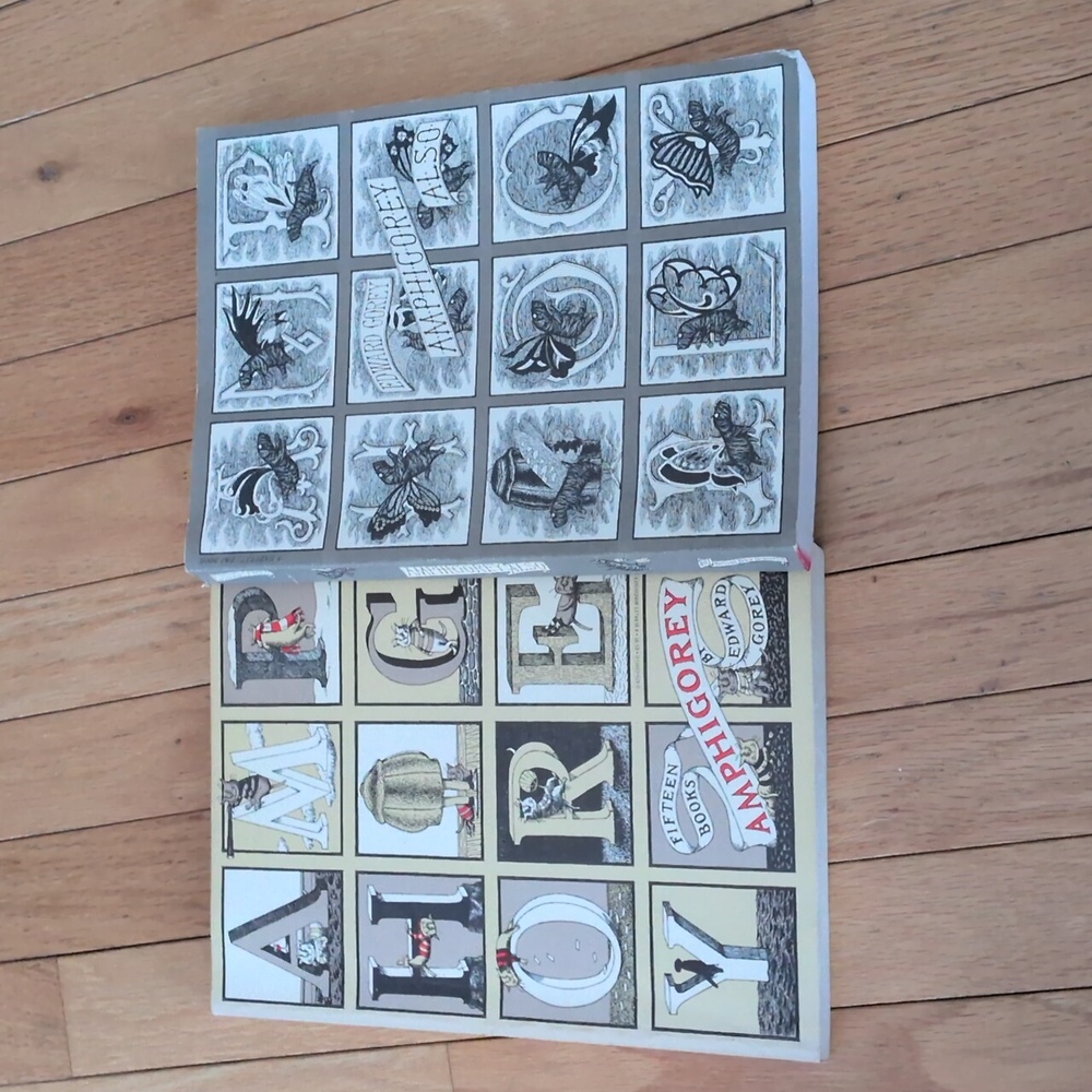 Edward Gorey: Amphigorey & Amphigorey Also Book Lot